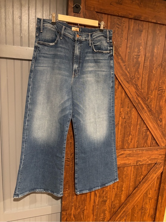 MOTHER Denim - MOTHER Blue Denim Jeans with Copper Patch